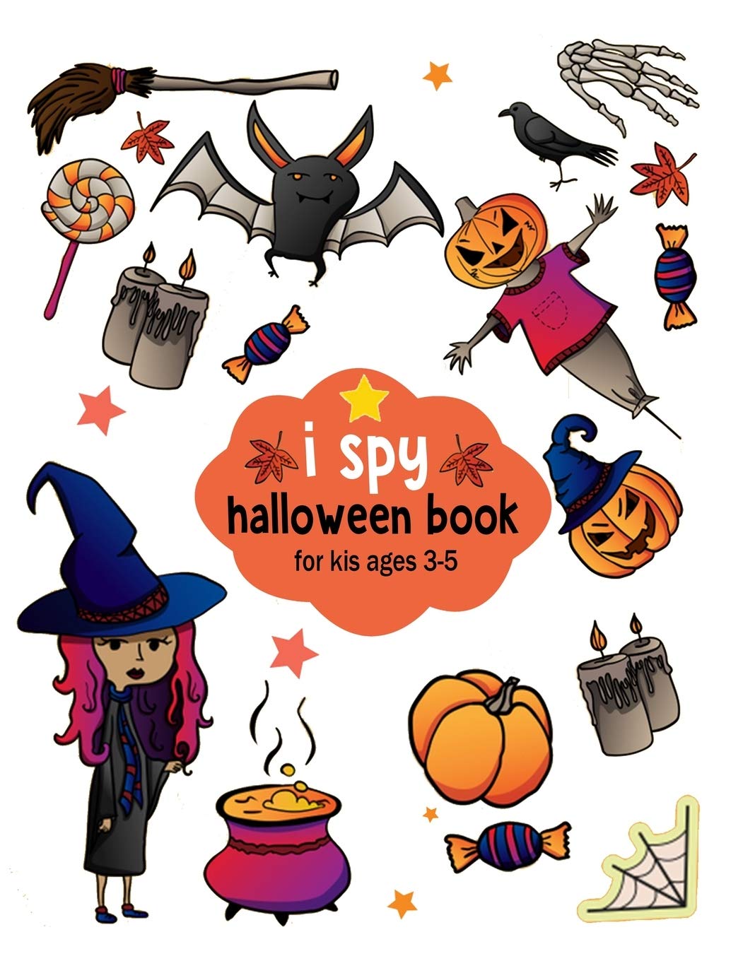 I Spy Halloween Book For Kids Ages 3 5 Coloring And Guessing Game For Little Kids Boys Girls And Toddlers Halloween Gifts For Kids Fegan Hagen 9798680248805 Amazon Com Books