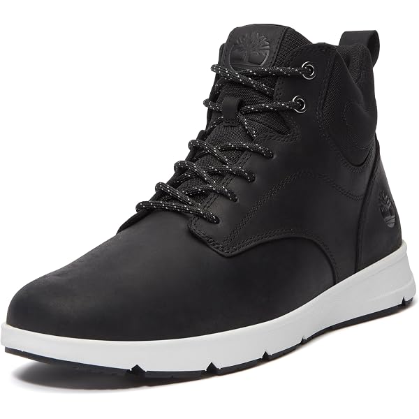 TIMBERLAND Men Sz 10 ALLSTON MID LACE BLACK NUBUCK‎ BOOT SNEAKER Timberland Mens Allston Mid Lace Up Sneaker Nubuck Sneaker  main image 4