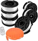 Uchidodo Strimmer Spool for Black and Decker 6 Spools 30 ft 0.065 in