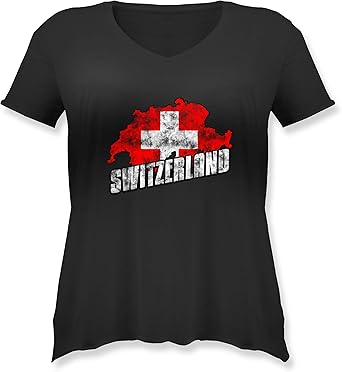 Shirtracer - Fußball-Europameisterschaft 2020 - Switzerland Umriss