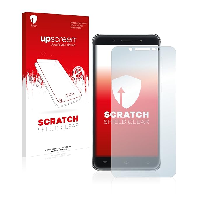 upscreen Scratch Shield Schutzfolie für Doogee F7 5.5' – Kristallklar, Kratzschutz, Anti-Fingerprint
