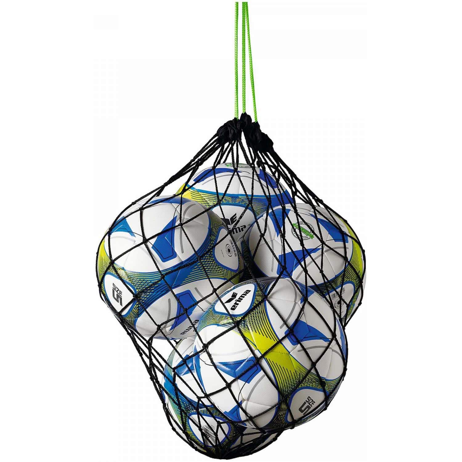 Erima 5 Balls Net - Black/Green