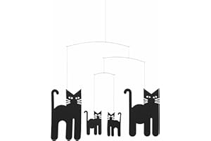 Flensted Mobiles Cats Hanging Mobile - 18 Inches - Premium-Grade Cardstock