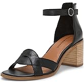 Lucky Brand Women's Sarwa Ankle Strap Heeled Sandal