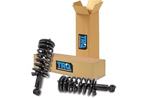 TRQ Front Complete Loaded Strut & Spring Assembly Pair Set 2 Piece for 2005-2014 Nissan Armada / 2004-2015 Nissan Titan/RWD Models Only