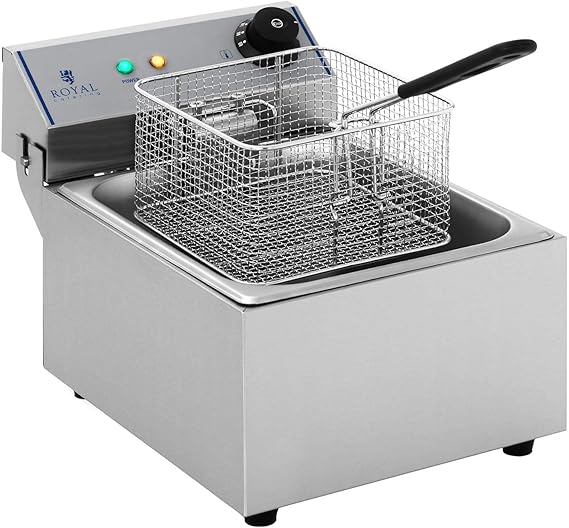 Royal Catering Freidora Electrica Profesional RCEF-10EY-ECO (10 ...