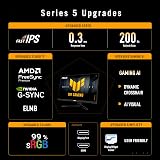 ASUS TUF Gaming VG249QE5A 23.8" FHD IPS 200Hz 0.3ms Gaming Monitor view 2