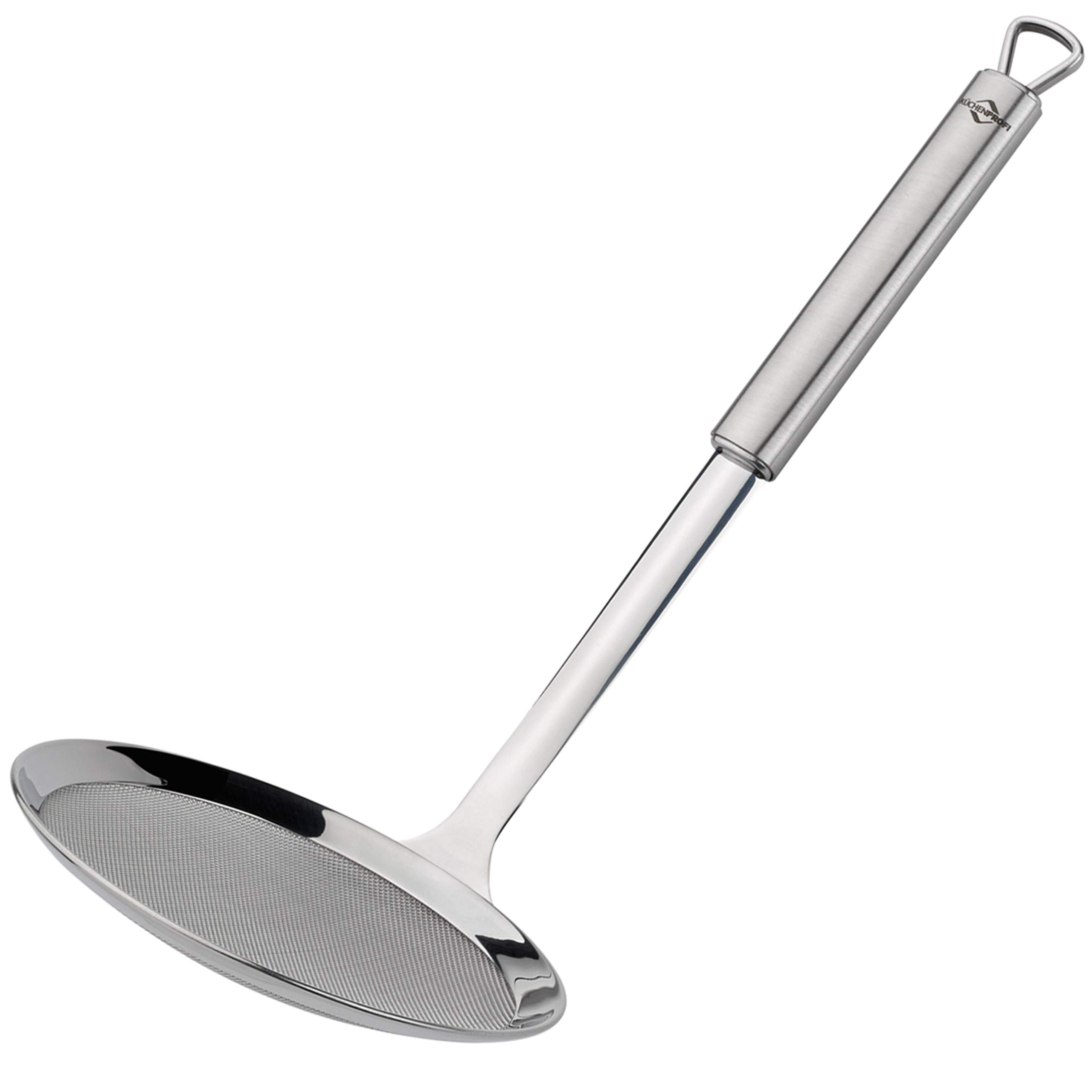 Küchenprofi Parma Skimmer with Screen, 13.25", Silver