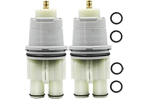 WAIROOL RP46074 Shower Valve Cartridge Assembly Compatible For Shower and Tub 13/14 Series Faucet, Single-handle Valve Cartridge Repair Assembly, Replacement Monitor,2