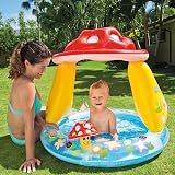 Intex Mushroom Baby Pool 57114NP Soft Inflatable Floor 102 x 89 cm view 2