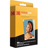KODAK 2x3 Premium Sticky-Backed ZINK Photo Paper (100 Sheets) - Compatible With Kodak Step, Step Slim, Printomatic, Printomatic+, Smile+, Step Touch