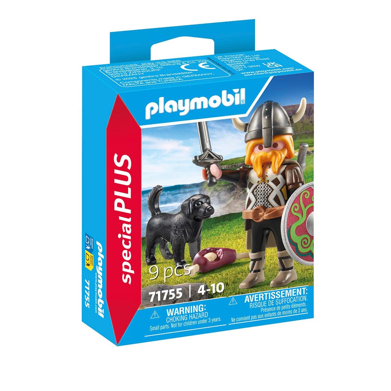 PLAYMOBIL VIKING BOUCLIER ARME + CHIEN PLL71755