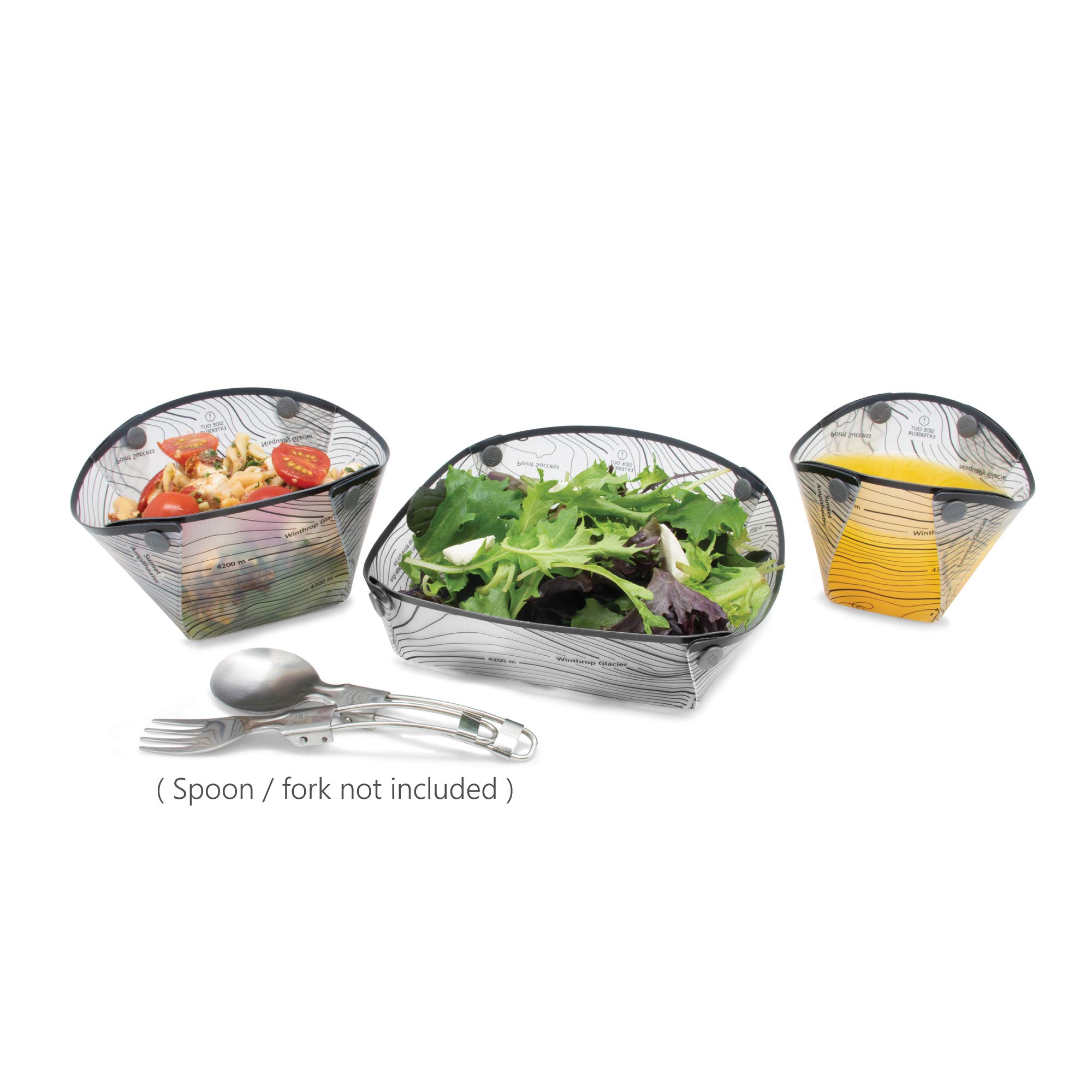 Fozzils Snapfold™ Solo Pack (Cup, Bowl, Plate)