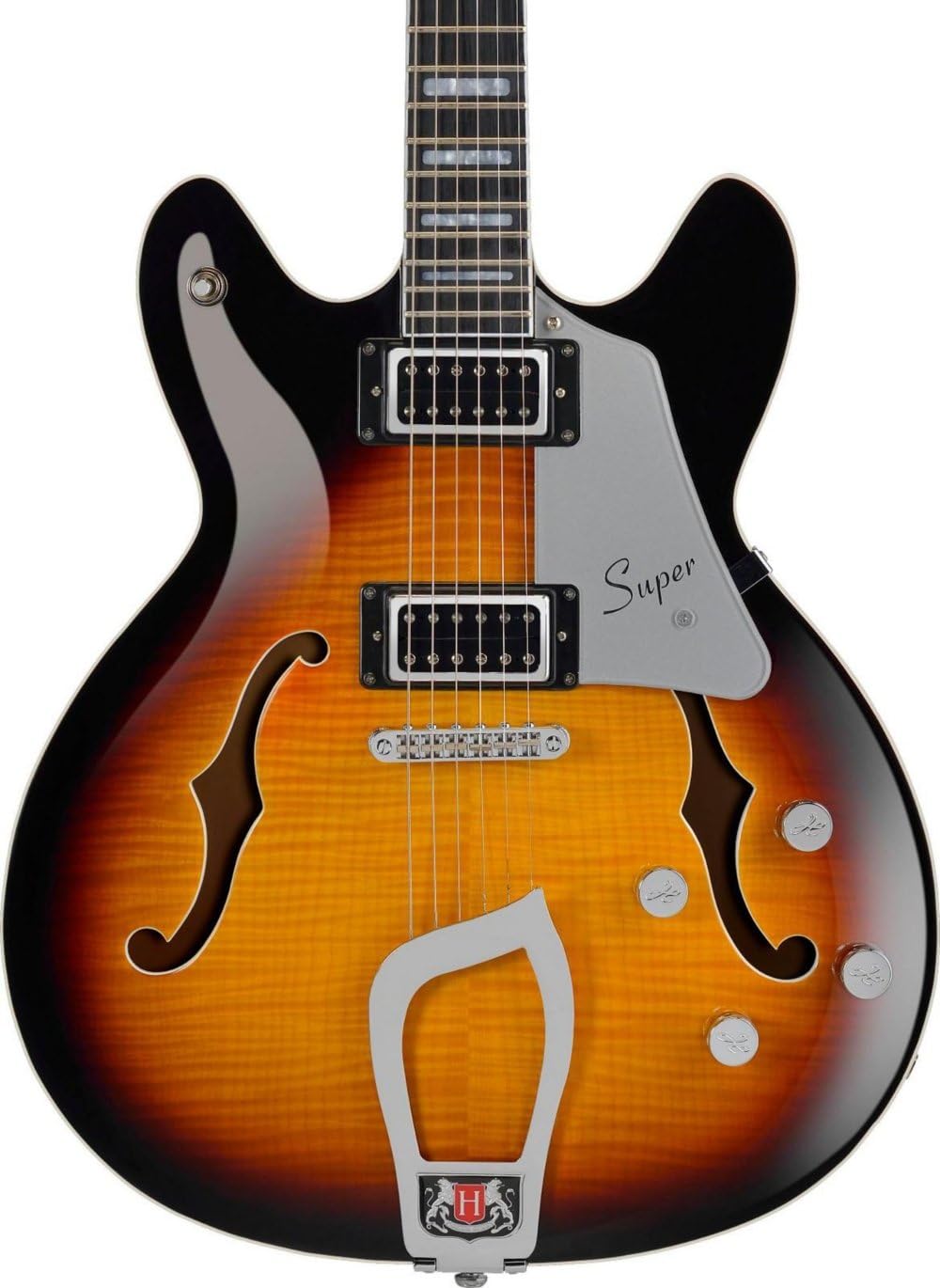 Hagstrom Tremar Viking Deluxe Electric Guitar G... - Hagstrom Suvik Tsb Super Viking Semi Hollow Body Tobacco Sunburst Amazon Ca Musical Instruments Stage Studio