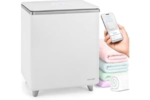 SereneLife Towel Warmer for Bathroom, Hot Towel and Blanket Warmer Bucket with WiFi, 20/40/60- Min Timer, 20L Compact Home Sp