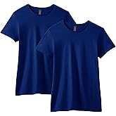 Gildan Womens Softstyle Cotton T-Shirt, Style G64000l, Multipack