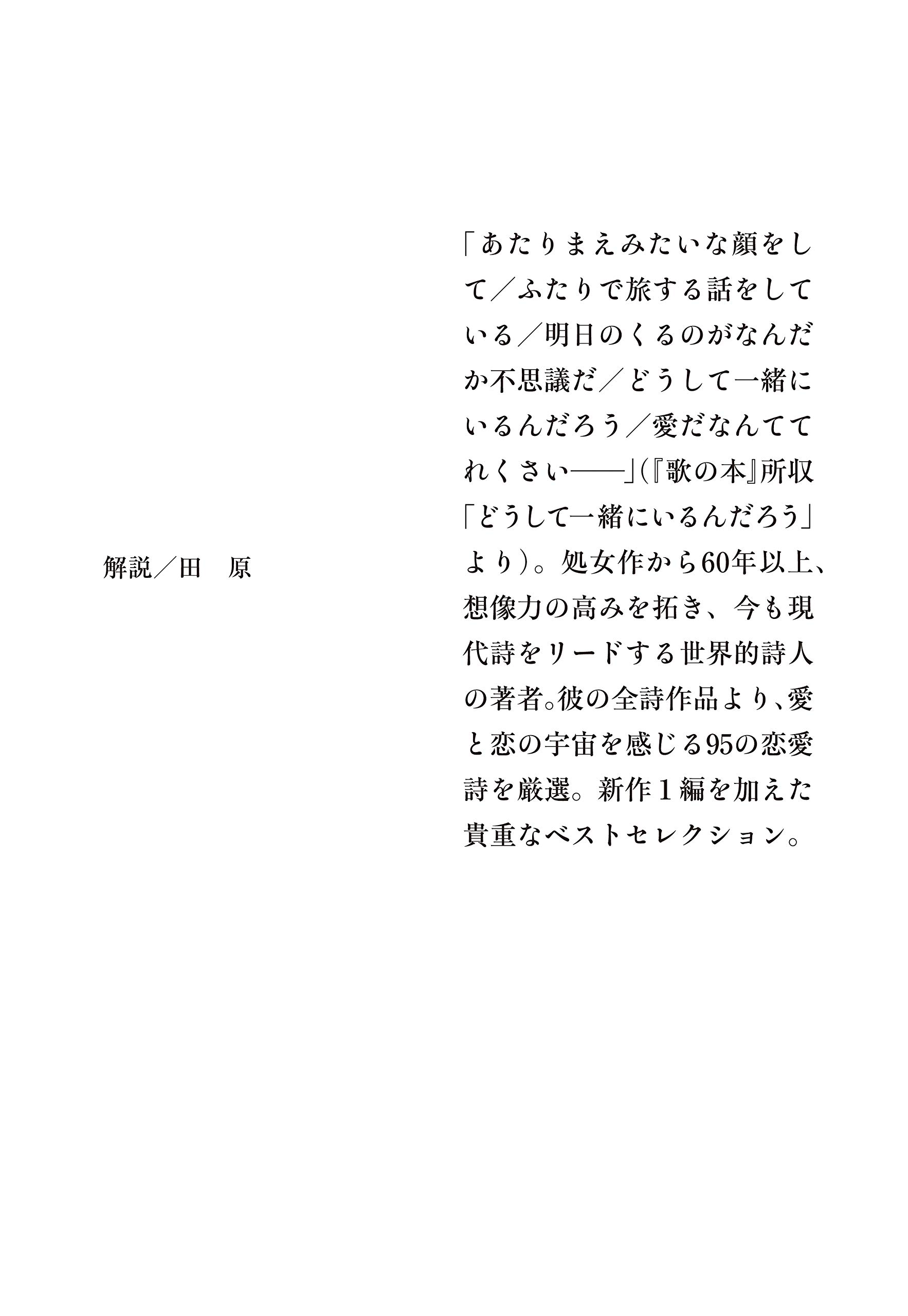 私の胸は小さすぎる 恋愛詩ベスト96 集英社文庫 谷川 俊太郎 本 通販 Amazon