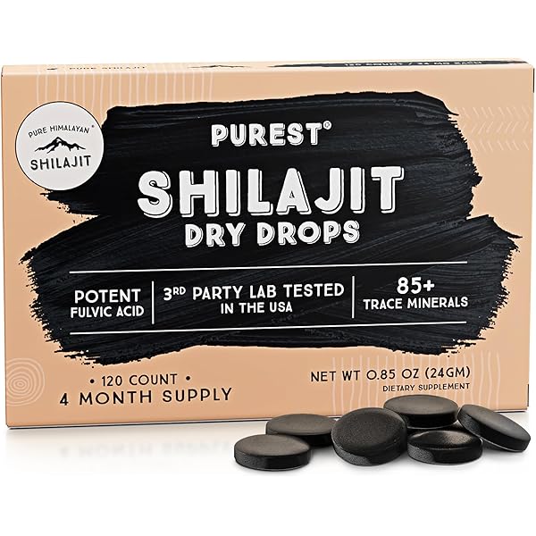 Golden Mountain Shilajit Dry Drops – Pure 60x200mg - Siberian-green-eu - Foto 3