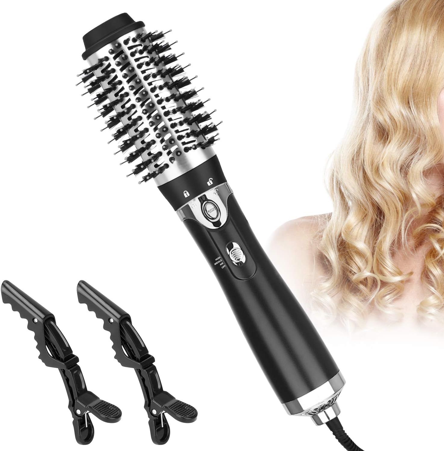 heated hair styler