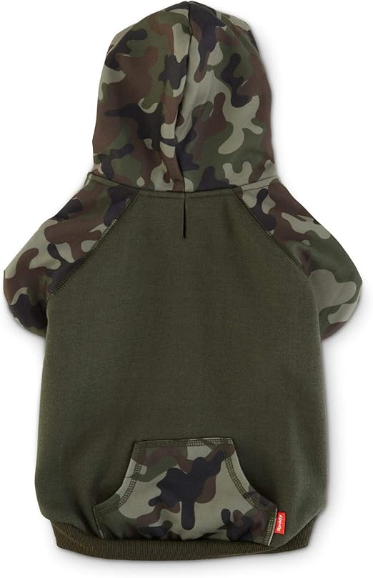 color block dog hoodie