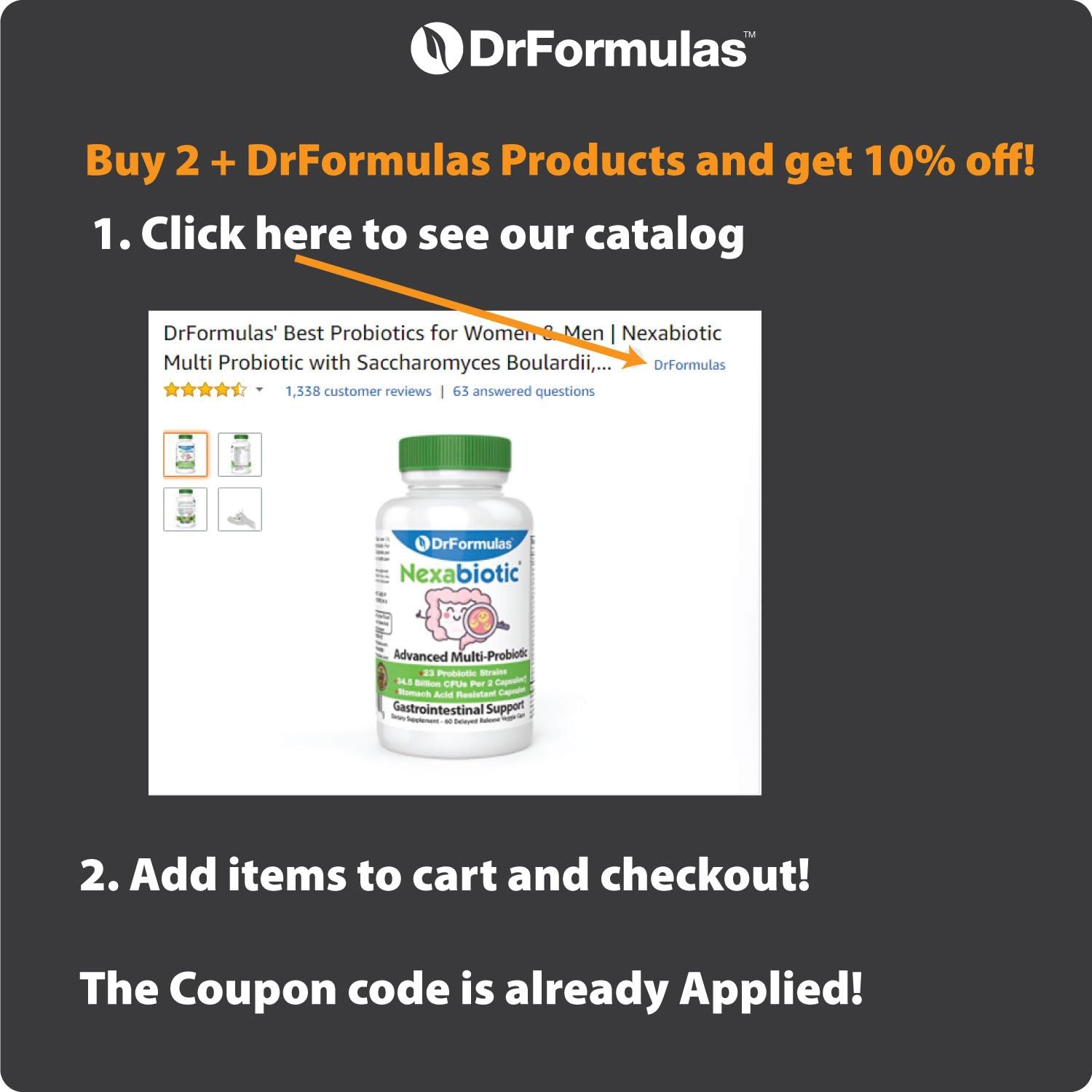 DrFormulas Hair Skin Nails Gummies Vitamins with Biotin by HairOmega | 5000 mcg Biotin Supplement for Hair Growth - Vegetarian Gummy (not Bears) for Men and Women, Made with Sugar not Corn Syrup: Health & Personal Care
