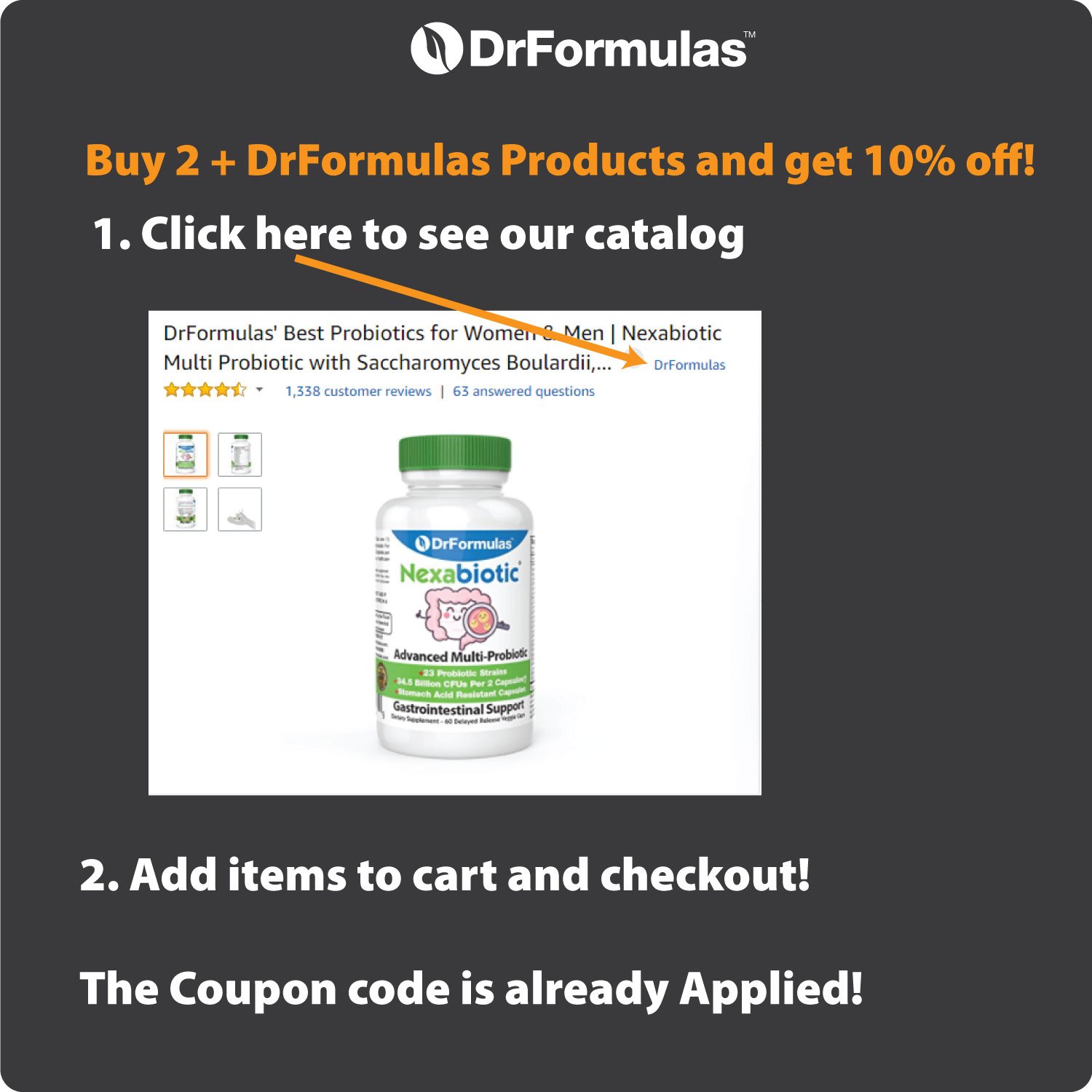 DrFormulas HairOmega 3-in-1 Hair Growth Vitamins with DHT Blocker, Biotin for Women & Men | Hair Skin and Nails Supplement for Hair Loss, 120 Pills: Health & Personal Care