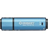 Kingston IronKey Vault Privacy 50 16GB Encrypted USB | FIPS 197 | AES-256bit | BadUSB Attack Protection | Multi-Password Options | IKVP50/16GB