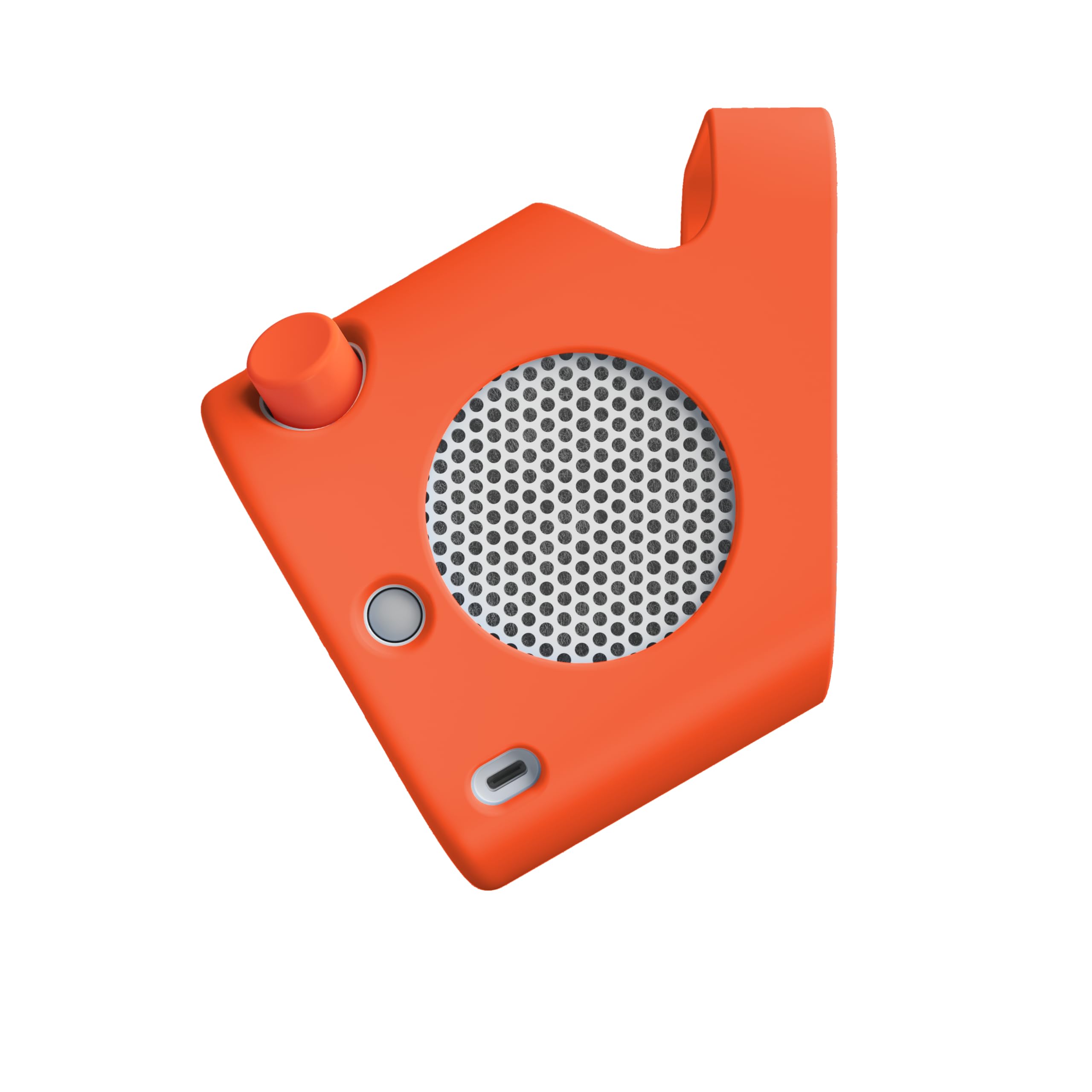 Yoto Adventure Jacket in Fruit Punch Orange (3rd Gen.) – Accessory for Kids Player, Fitted Protective Sleeve Case Carrier, Anti-Slip Silicone Skin Cover with Easy-to-Carry Handle