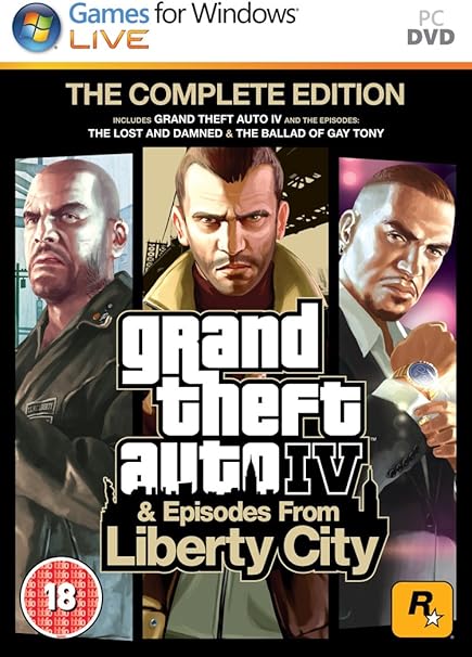 Amazon Co Jp Grand Theft Auto Iv Complete Edition Import Computers Peripherals