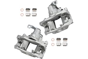 DRIVESTAR 18B5080 18B5081 Rear Brake Calipers, fit 2008-2012 for Chrysler Town and Country, 2008-2012 for Dodge Grand Caravan, 2008-2012 for Volkswagen Routan, 2012-2013 for Ram C/V