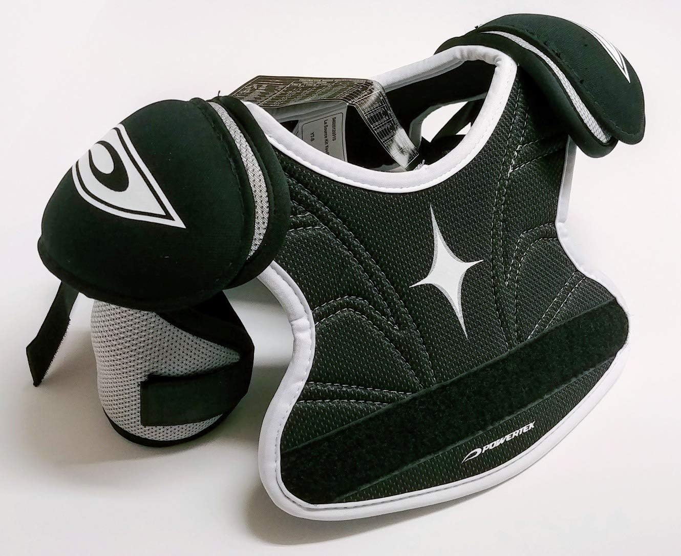 PowerTek Powerkit Youth Ice Hockey Shoulder Pads, Adjustable Fit : Sports & Outdoors