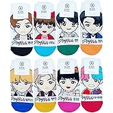 Women's Kpop Stray kids Member/Cartoon Character Socks- 8 Pairs set- Made in Korea