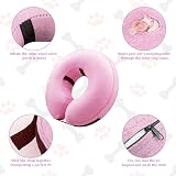 Emwel Pet Inflatable Collar for Large Dogs Comfy Recovery Cone L view 3
