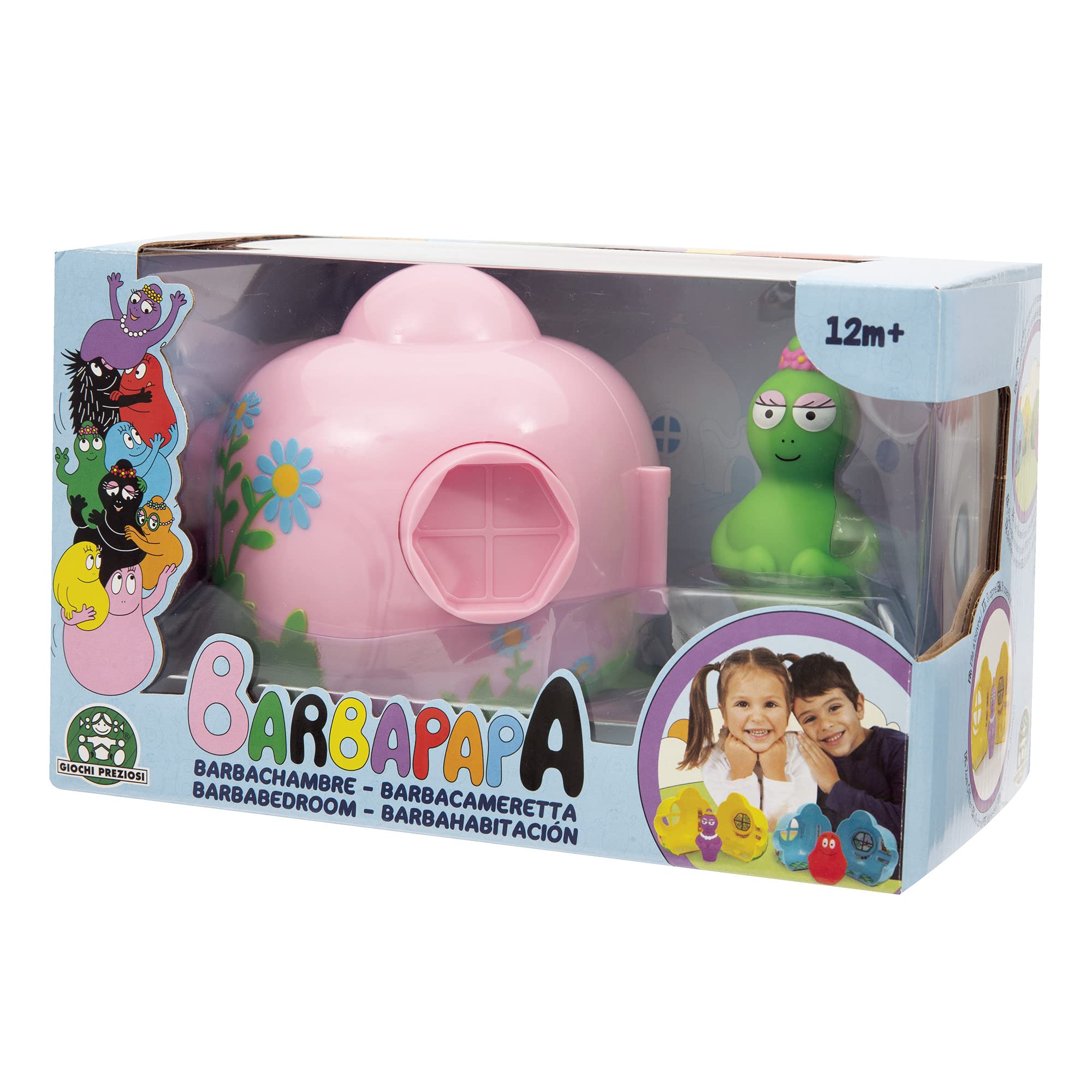 Barbapapa - Pink Barbamaison's Bedroom, 1 exclusive Barbalala character, 4 models to collect, connect between them, toy for children aged 2 years and up, BAP013