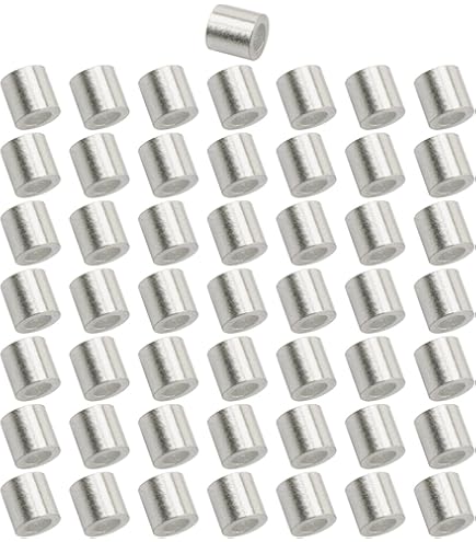 Ferrules de Sangle en Câble Métallique DIN3093 Manchon Ovale en Aluminium - Chine Virole en aluminium, l'aluminium Manchon