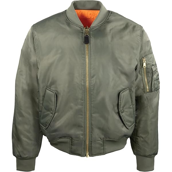 Amazon.com: Alpha Industries MA-1 Bomber Flight Jacket - Fighter