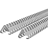 12&rsquo;&rsquo; Belt Lacing Conveyor Belt Fastener Stainless Steel Buckles Light Duty Splicing Spike Fastener for Belt THK. 1/16&rdquo;-3/32&rdquo;, 4 PCS/Box with 2 Hinge Pins