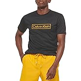 Calvin Klein Mens Light Weight Quick Dry Short Sleeve 40+ UPF Protection