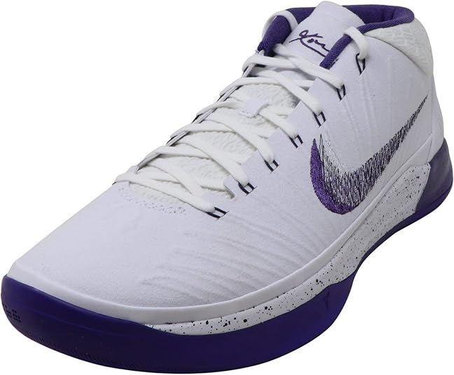 kobe white and purple shoes