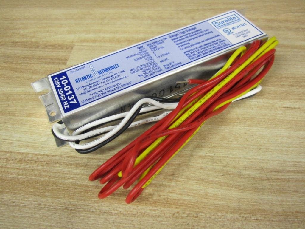 Atlantic Ultraviolet 10-0137 - Surelite Electronic Ballast for Germicidal Lamps - 120 Volt