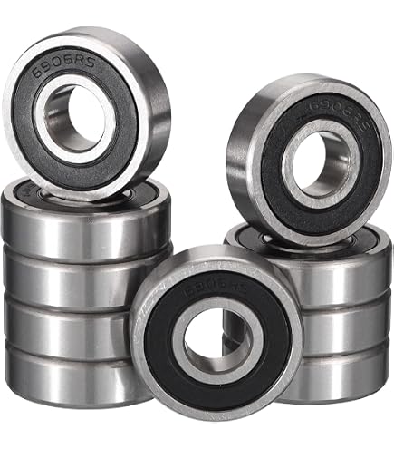 Lot De 5 Roulements à Billes 6902-2RS - 15x28x7 Mm, Scellés, Chromés (Z2) - Neuf Uxcell