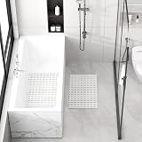 XIYUNTE Shower Mat Non Slip Anti Mould 68x40cm Cut to Size White view 9