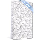 Tiankehan Mini Crib Mattress - 38x24x4 Inch- Dual Sided with Firm Support and Comfort Foam- Breathable, Quiet and Odorless, Fits Most Mini Cribs (Does Not Fit Playard or Standard Crib)