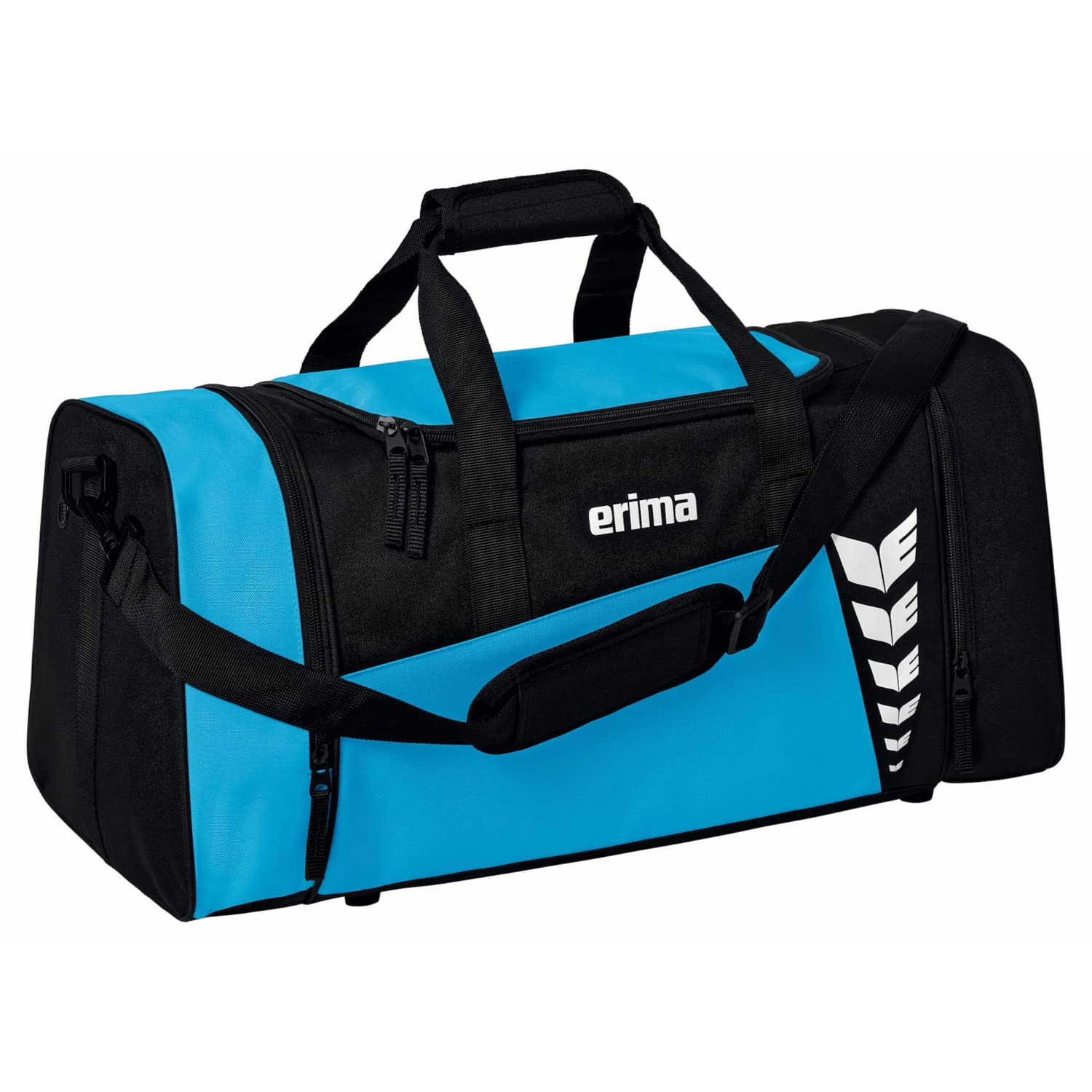 Erima Wings Six Unisex Sports Bag, Curacao/Black, S