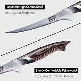 HOSHANHO 7 Inch Fillet Knife - Japanese High Carbon Stainless Steel view 3
