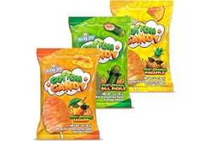 Ricky Joy Cotton Candy Chili Chamoy Flavor – 3 oz Bag – Spicy & Tangy Mexican-Inspired Snack – Bold & Unique Treat for Teens & Adults – Fun Gourmet Candy for Parties, Gifts & Cravings (Assorted)