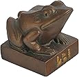 Culture Spot Egyptian Frog Goddess Heket Kek Statue with Bronze Finish