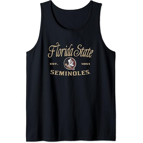 Fsu Tank Top Men Florida State Seminoles Football Trending