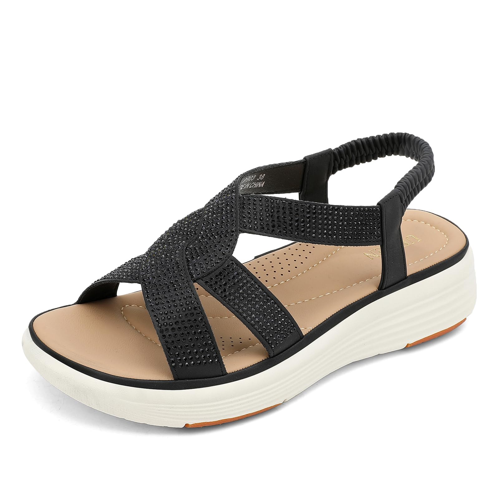 UBFEN Womens Platform Sandals Comfortable