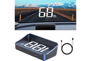 Car HUD Head-Up Display for VW ID.3 /ID.4 /ID.6 Pure Pro Pro S GTX CROZZ, Windshield GPS Speedometer Head Up Display, Digital